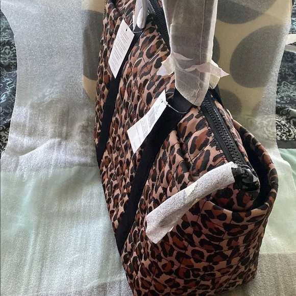 Kate Spade Brown and Black Leopard Print Tote - Picture 4 of 11